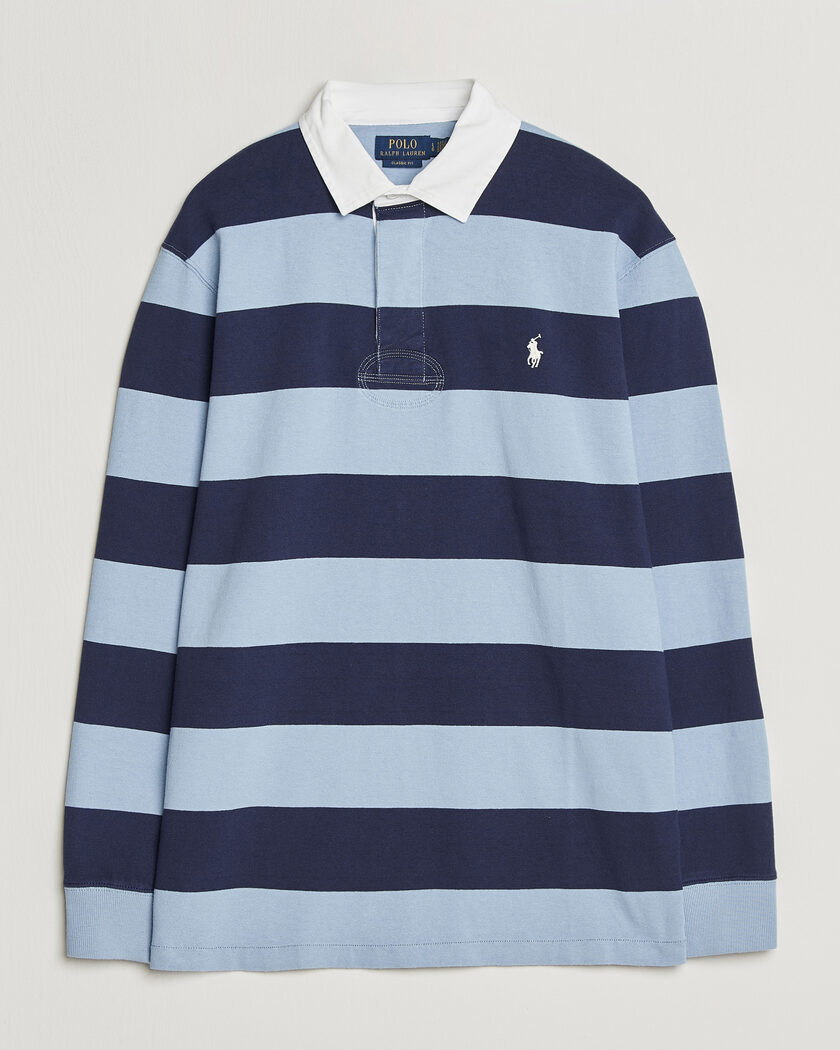Polo Ralph Lauren Striped Jersey Rugger Blue/Navy – Blå