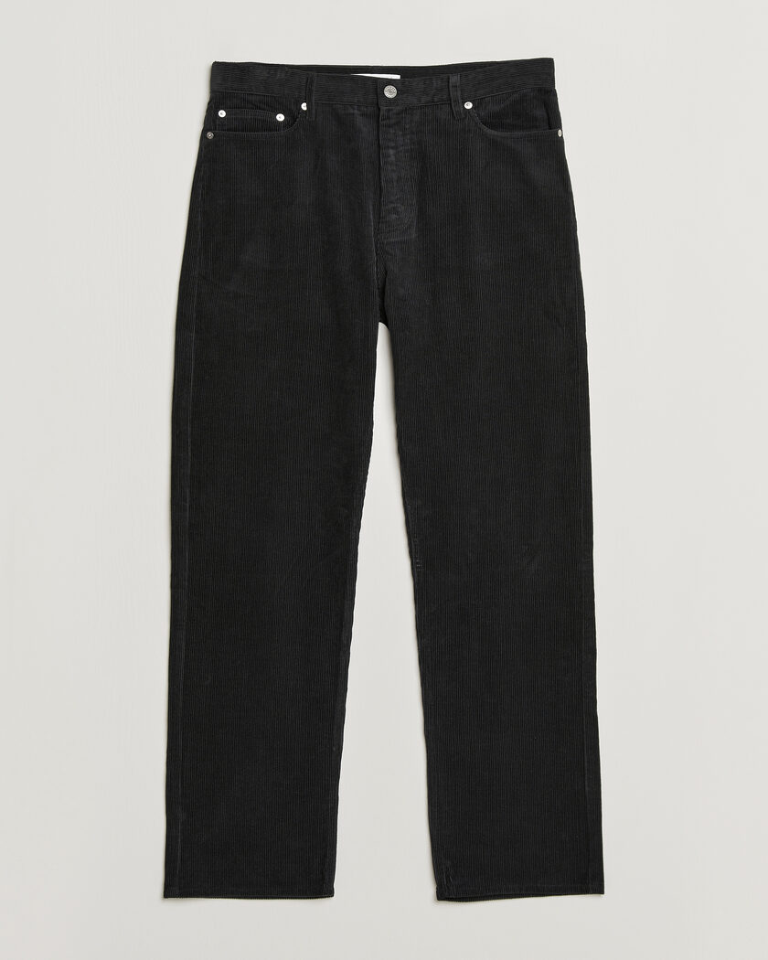 Samsøe Samsøe Eddie Corduroy Trousers Black – Sort