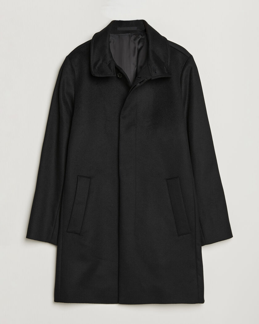 Tiger of Sweden Aleric Wool/Cashmere Coat Black – Sort