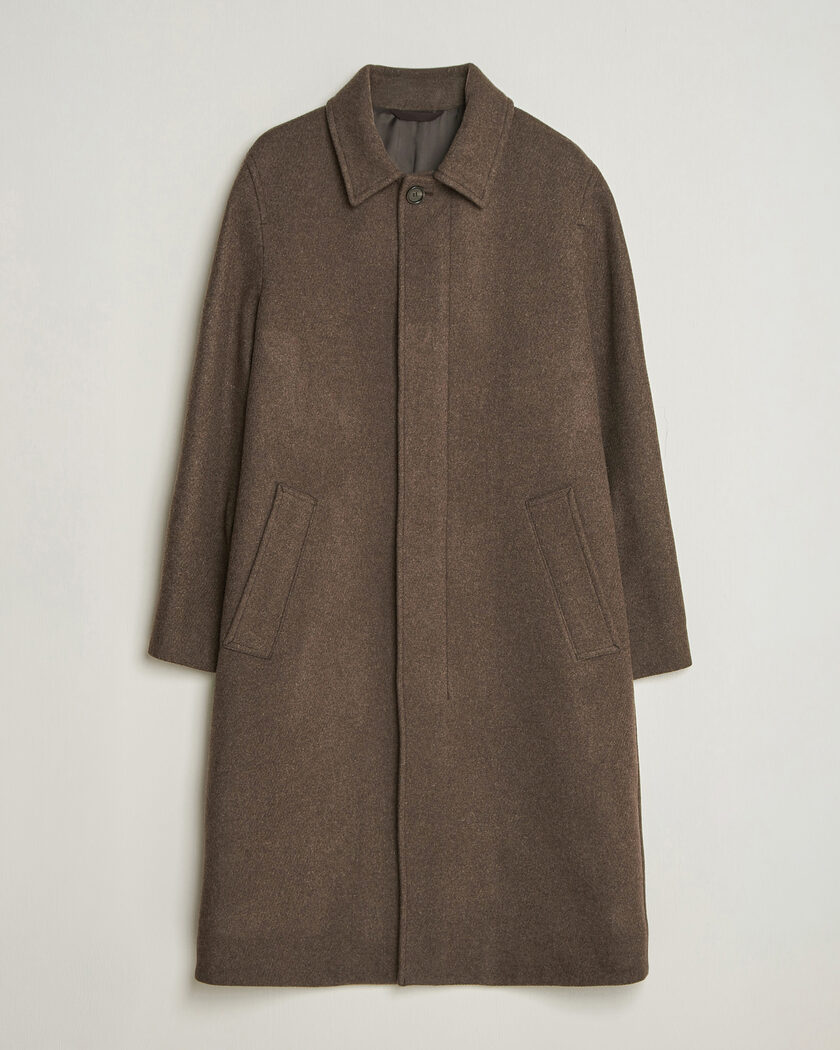 Tiger of Sweden Carlton Wool Coat Dusty Brown – Brun
