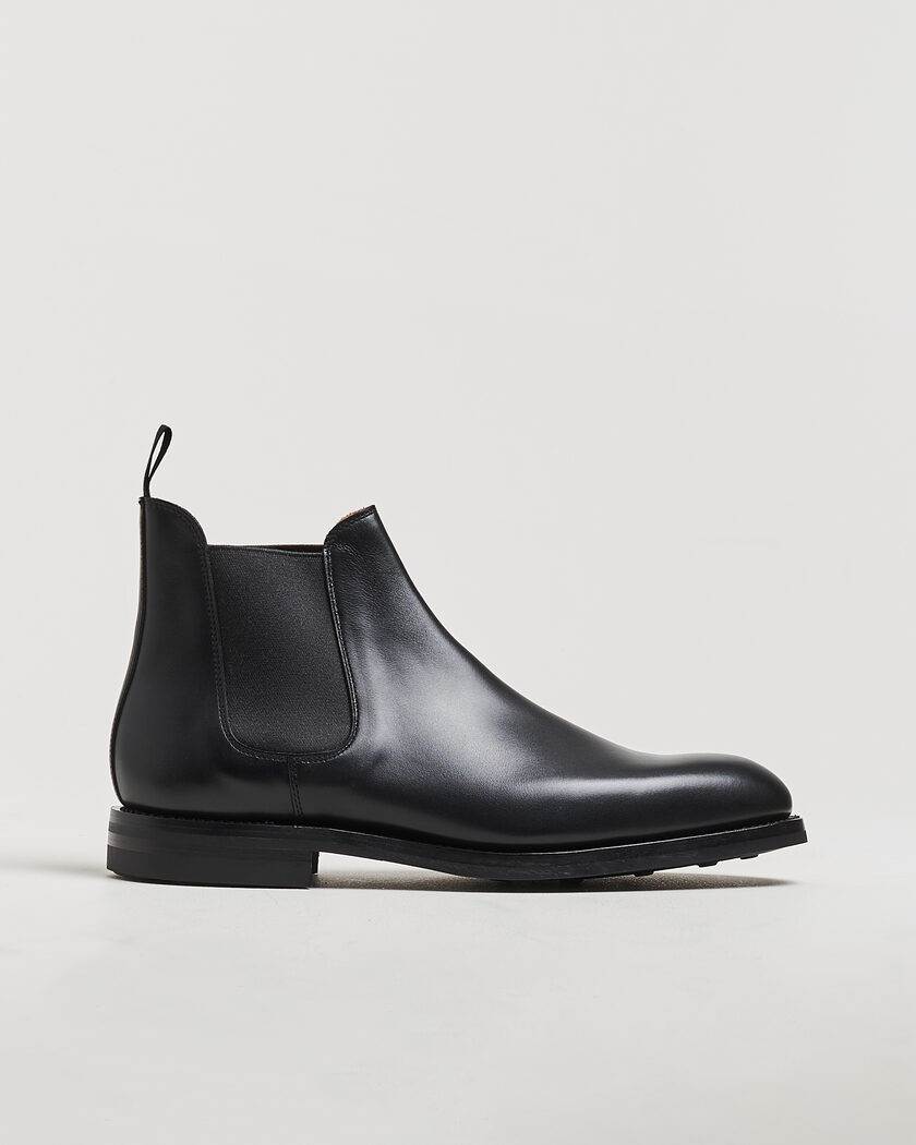 Crockett & Jones Chelsea 5 Black Calf – Sort
