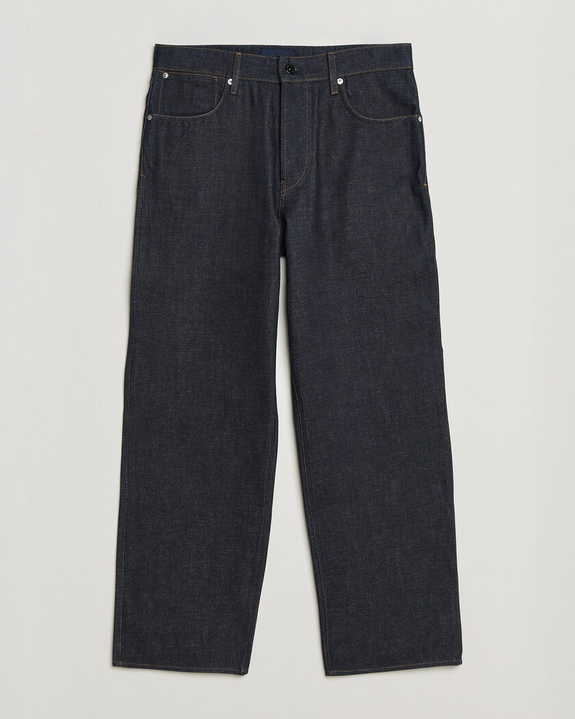 Stone Island Loose Fit Jeans Blue Raw – Blå