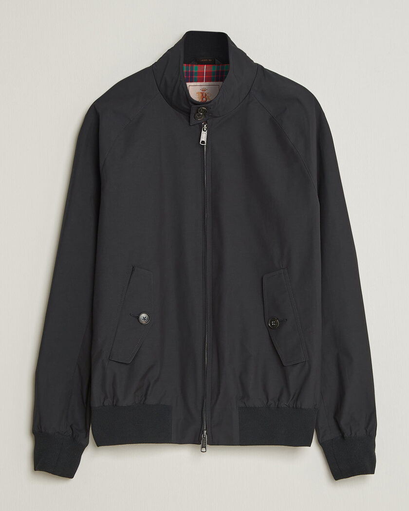 Baracuta G9 Original Harrington Jacket Dark Navy – Blå