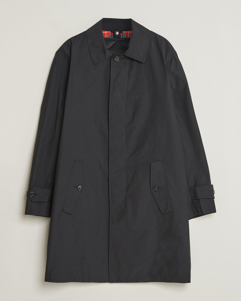 Barbour Heritage Burghley OS Wax Coat Sage - CareOfCarl.dk