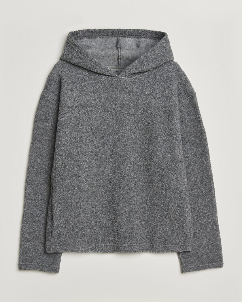 Sunflower Wool Hoodie Grey Melange – Grå