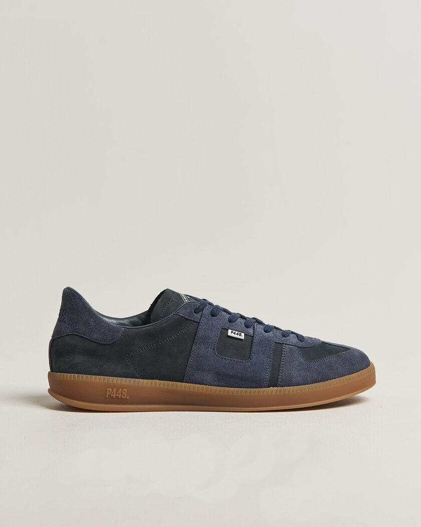 P448 Monza Suede Sneaker Total Blue – Blå