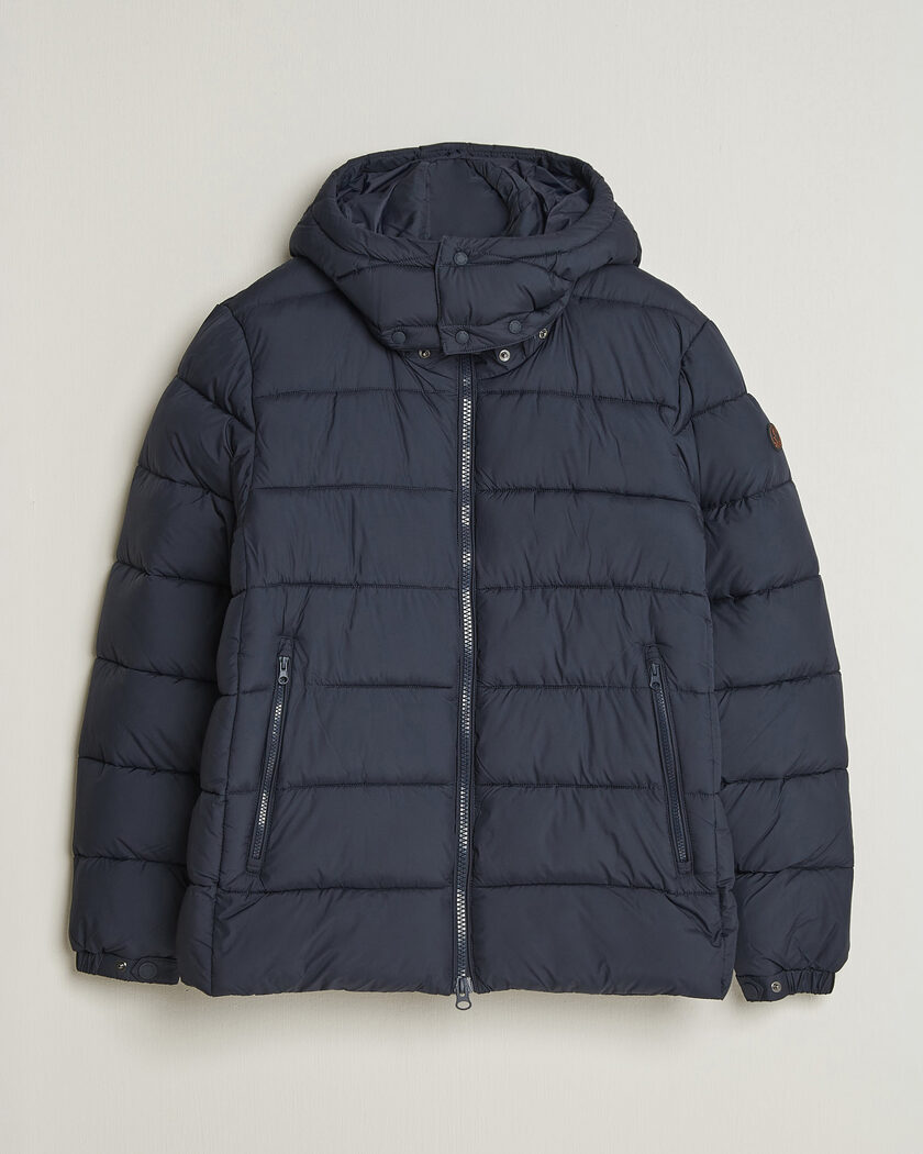 Save The Duck Boris Matt Padded Puffer Blue Black – Blå