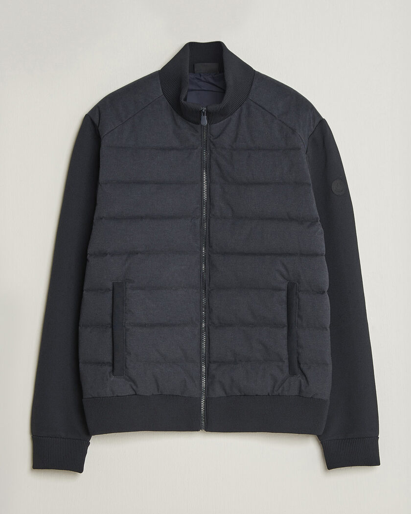 Save The Duck Lasse Padded Hybrid Jacket Navy Blue Melange – Blå