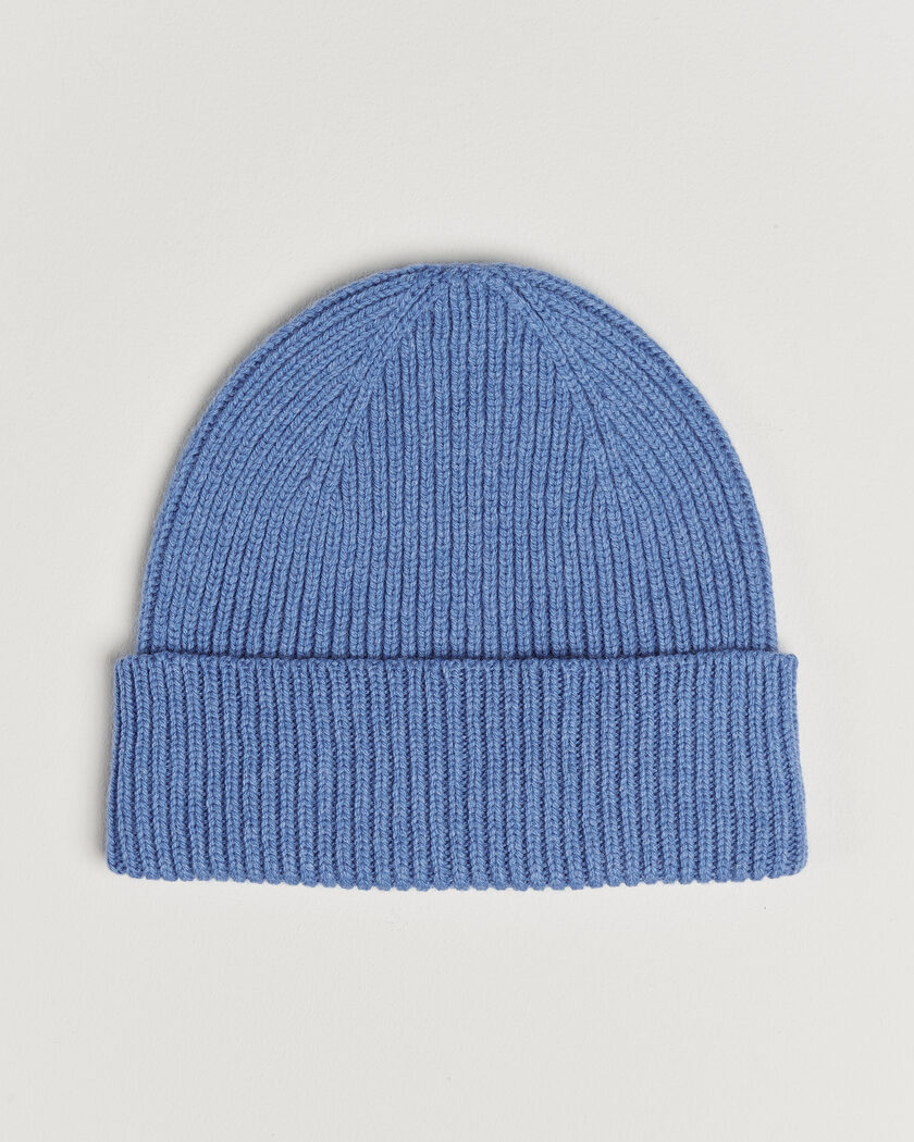 Colorful Standard Merino Wool Beanie Pacific Blue – Blå