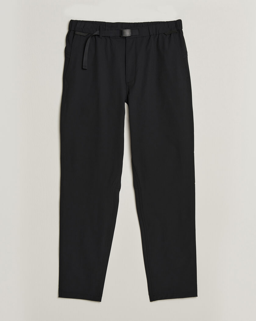 Snow Peak Water-Repellent Stretch Tapered Pants Black – Sort