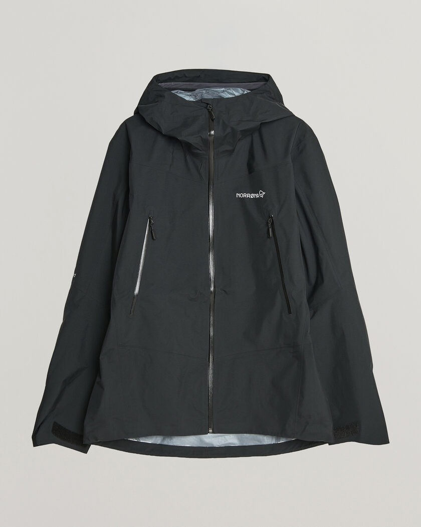 Norrøna Falketind GORE-TEX Jacket Caviar Black – Sort