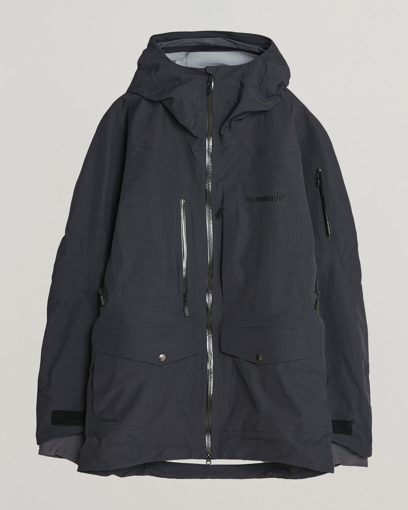 Norrøna Tamok Dri3 Jacket Caviar Black – Sort