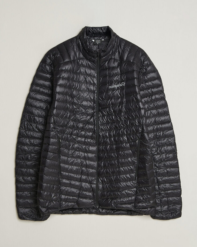 Norrøna Trollveggen Down 800 Super Light Jacket Caviar Black – Sort
