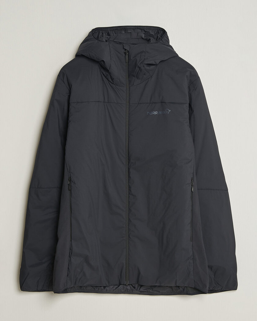 Norrøna Femund Thermo Zip Hood Caviar Black – Sort