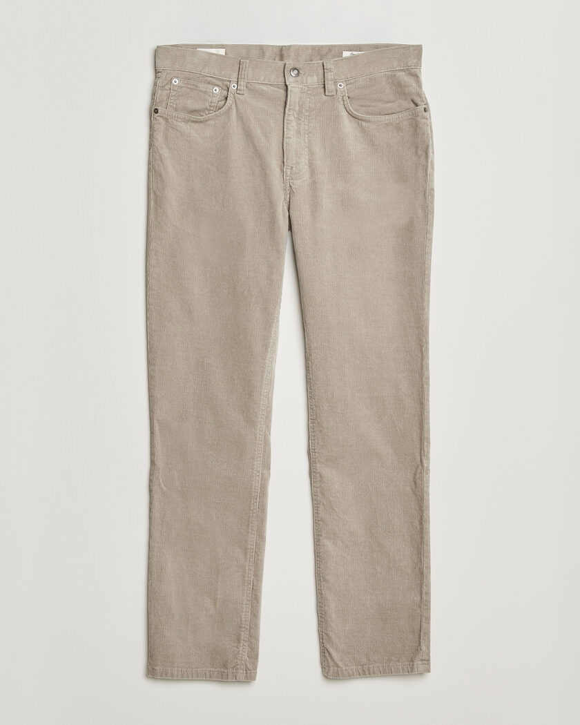 Gant Regular Fit Corduroy 5-Pocket Pants Mist Taupe – Beige