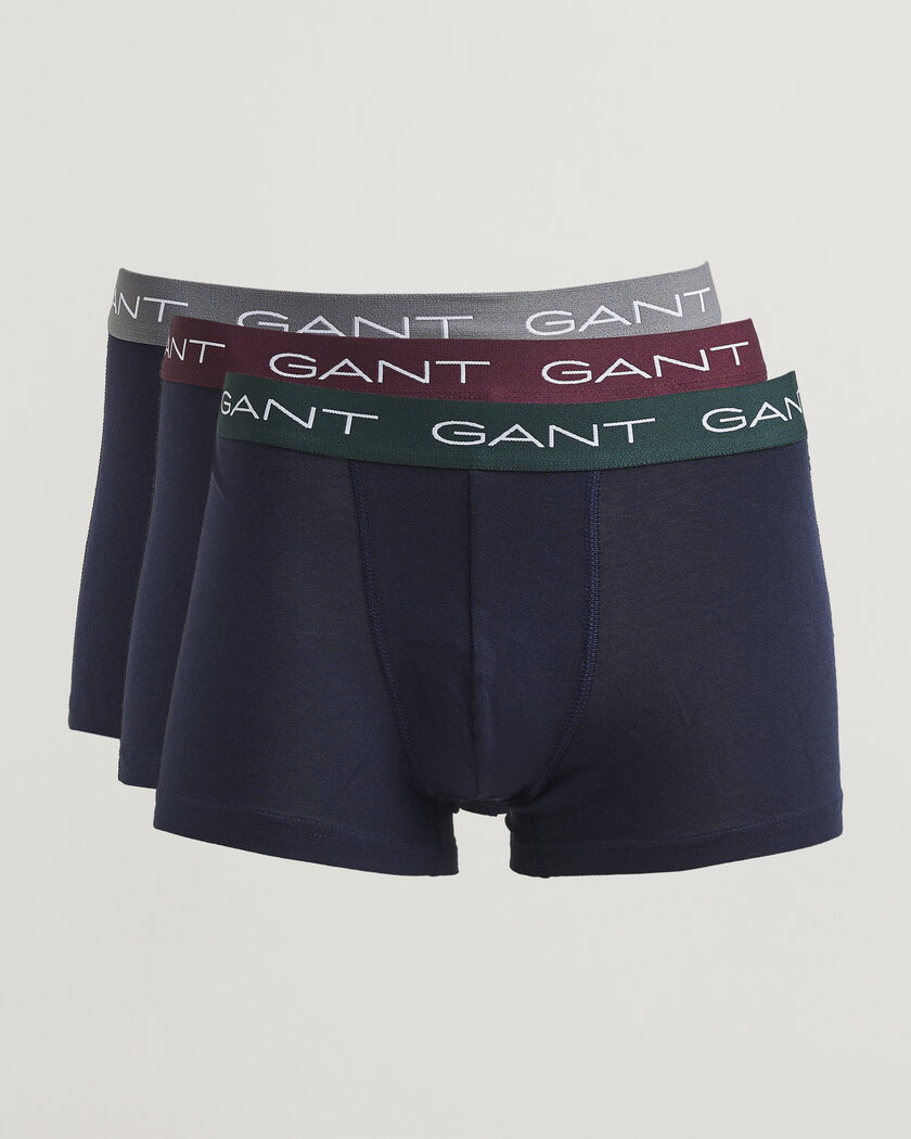 Gant 3-Pack Trunk Evening Blue – Blå