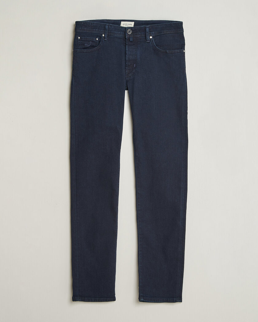 Jacob Cohën Bard Slim Fit Stretch Jeans Overdyed Blue – Blå