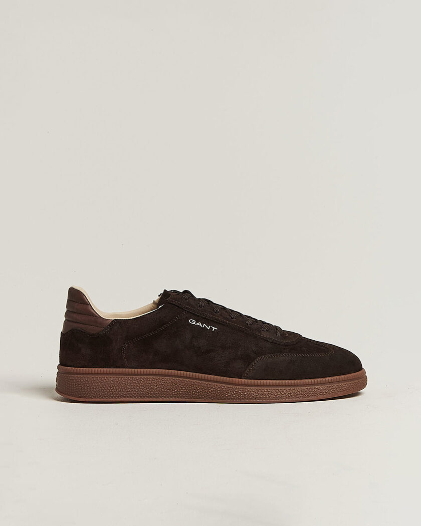 Gant Cuzmo Suede Sneaker Dark Brown – Brun