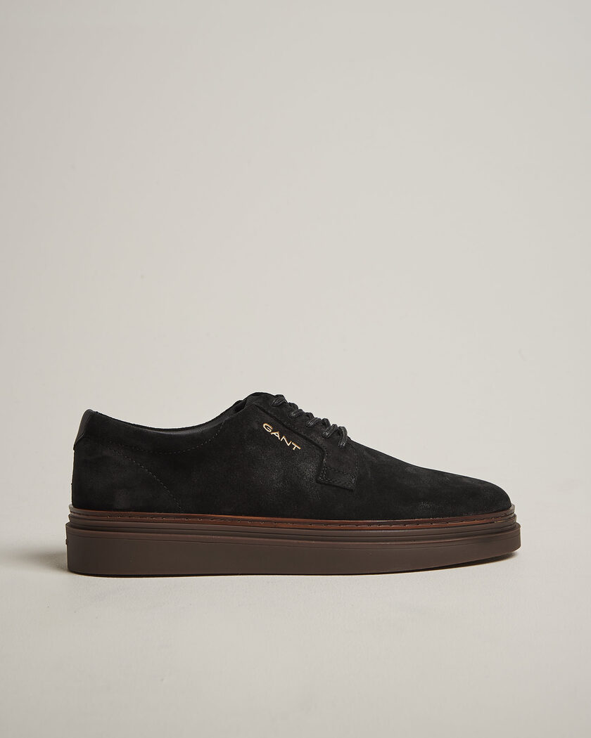 Gant Kinzoon Suede Derby Sneaker Black – Sort