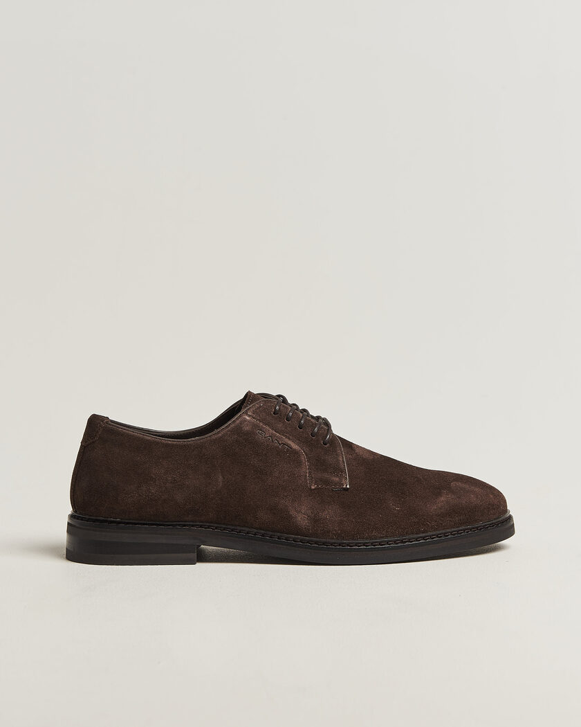 Gant Bidford Suede Derby Ebony Brown – Brun
