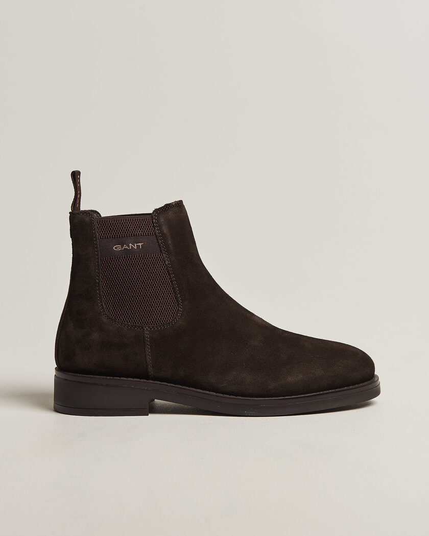Gant Prepdale Suede Chelsea Boot Espresso Brown – Brun