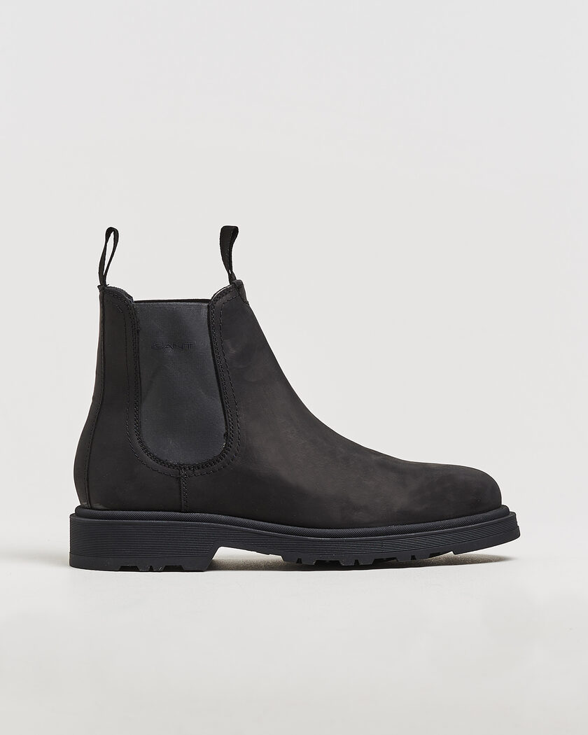 Gant Blisdor Nubuck Chelsea Boot Black – Sort