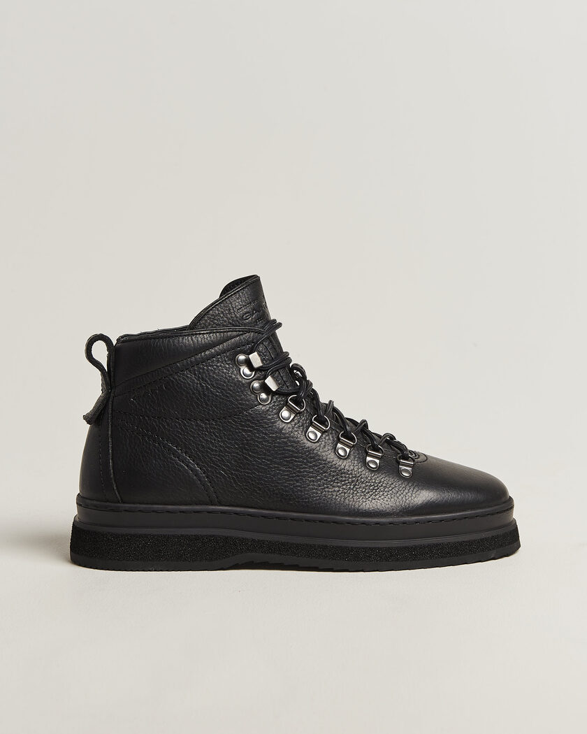 Gant Blistown Shearling Leather Boot Black – Sort