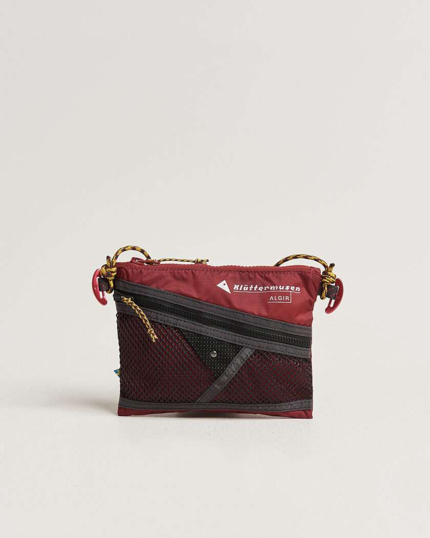 Klättermusen Algir Accessory Bag Small Burnt Russet – Rød