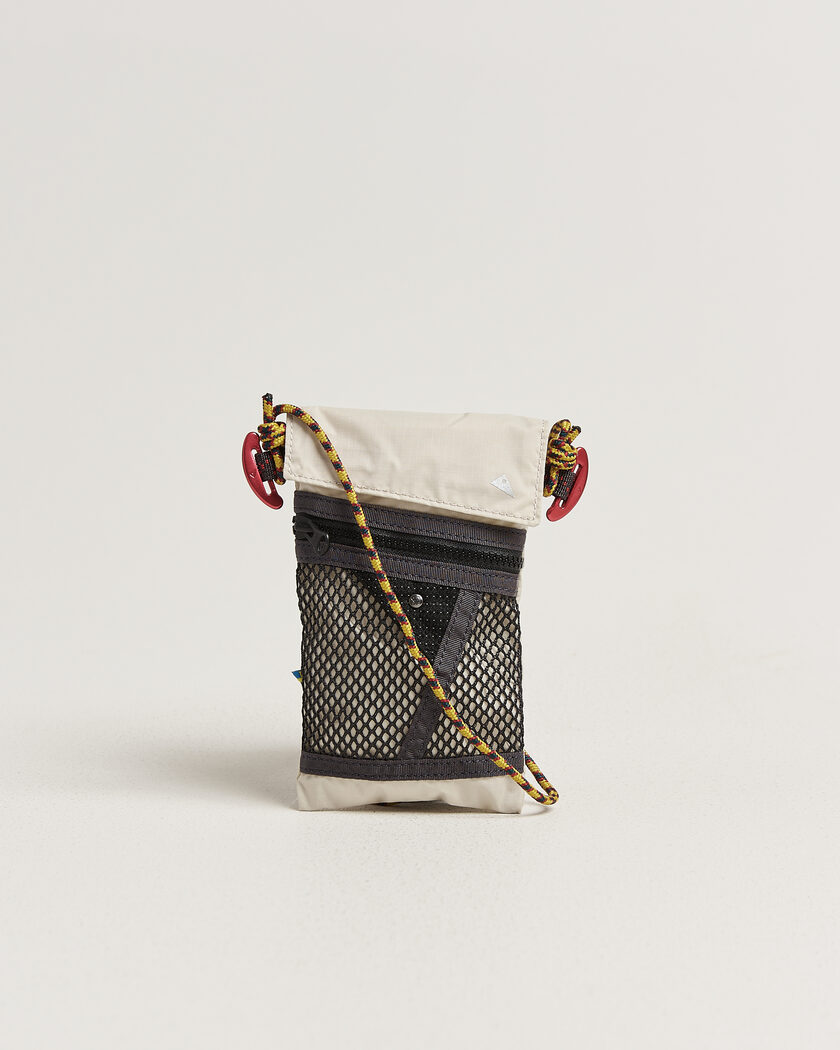 Klättermusen Algir Lanyard Pocket Bag Putty Grey – Grå