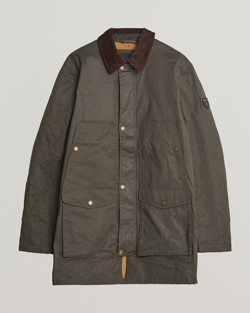 Morris Mac Vax Jacket Olive – Grøn