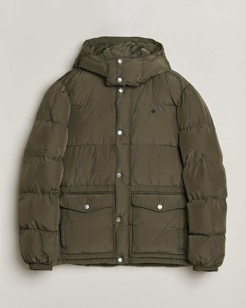 Morris Lennox Puffer Jacket Olive – Grøn