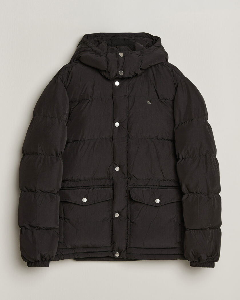 Morris Lennox Puffer Jacket Black – Sort