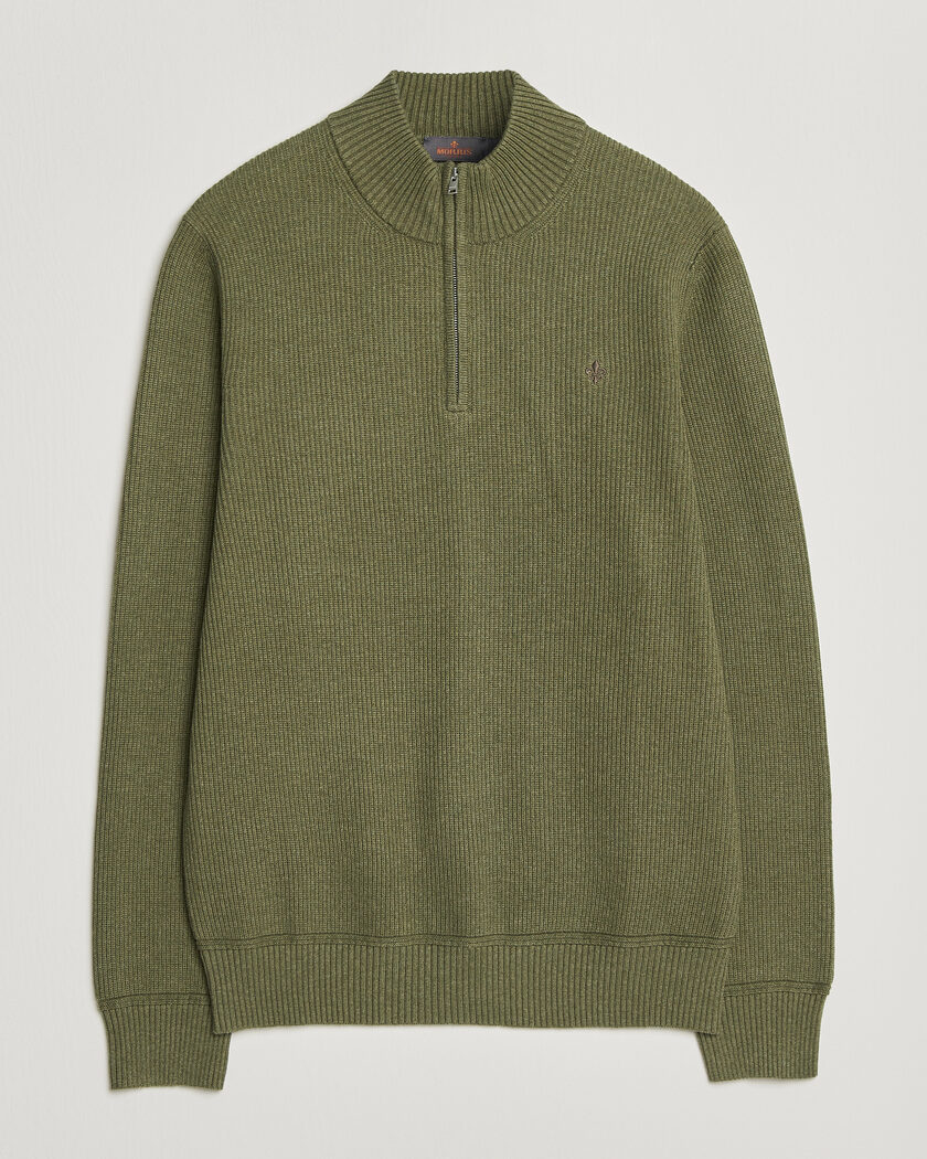 Morris Colin Half Zip Olive – Grøn