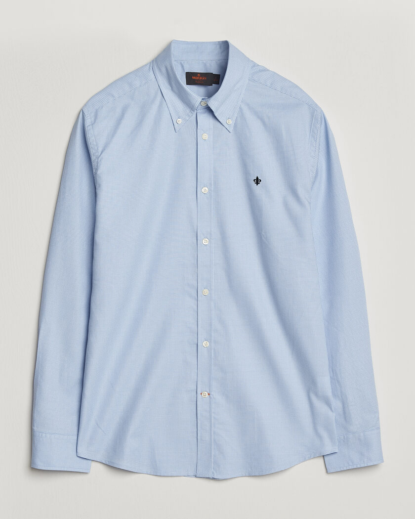 Morris Fine Oxford Shirt Light Blue – Blå