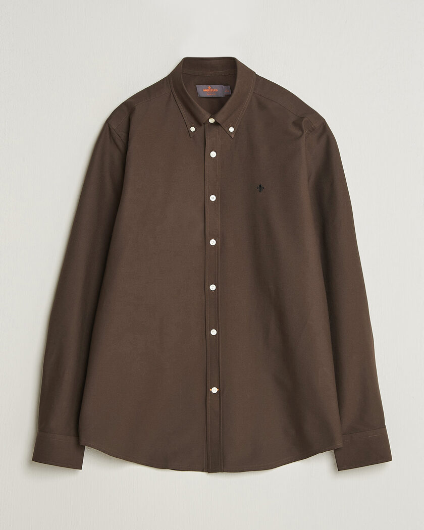Morris Douglas Oxford Shirt Brown – Brun
