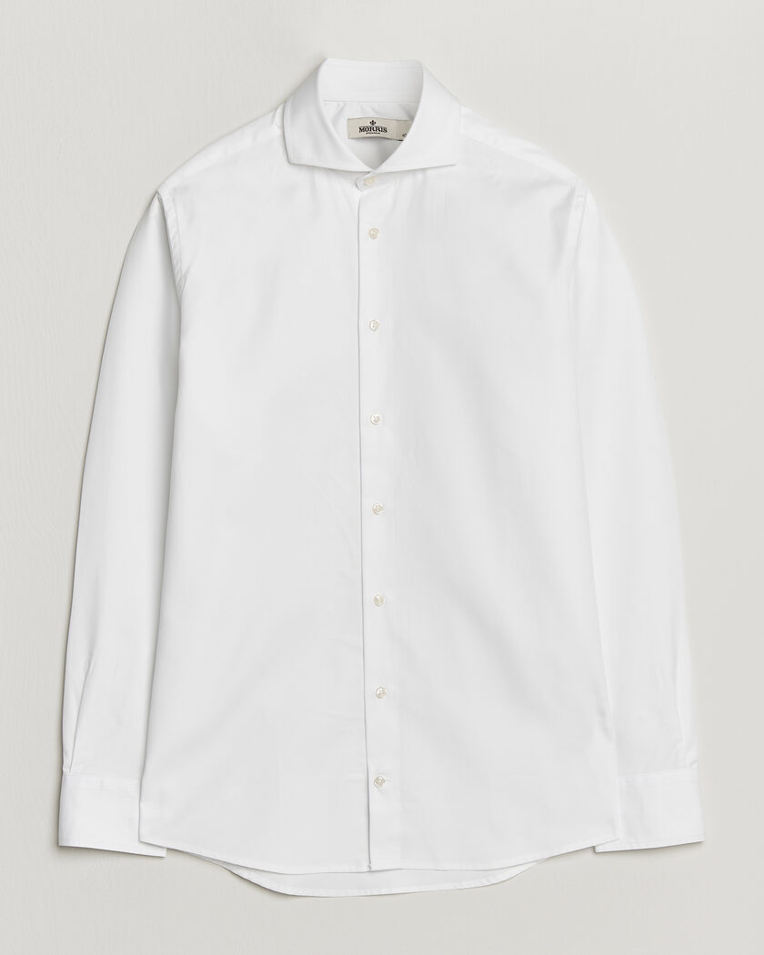 Morris Twill Shirt White – Hvid