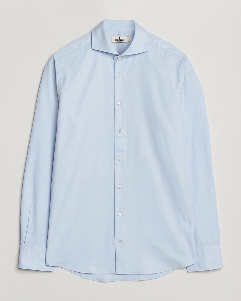 Morris Twill Shirt Light Blue – Blå