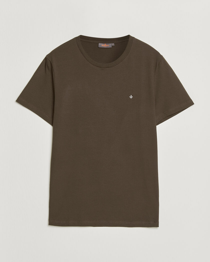 Morris James Crew Neck T-Shirt Brown – Brun