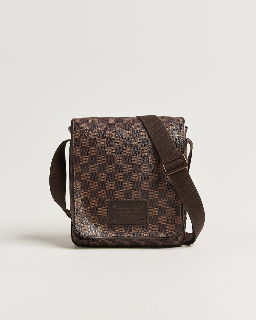 Louis Vuitton Pre-Owned Crossbody Shoulder Bag Damier Ebene – Brun