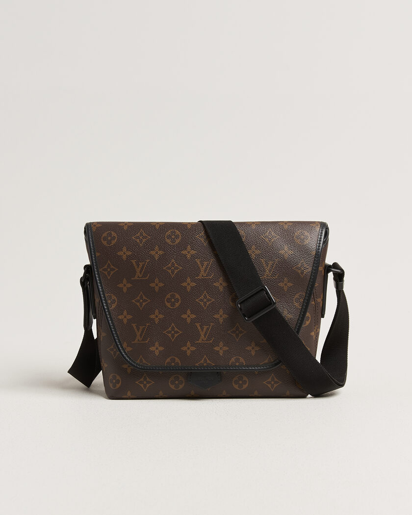 Louis Vuitton Pre-Owned Messenger Bag Monogram Macassar – Brun