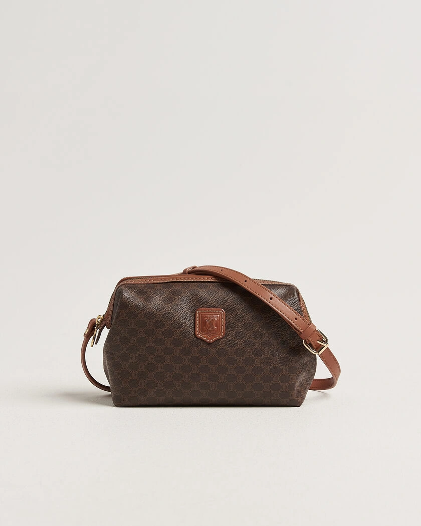 Celine Pre-Owned Macadame Pouch Bag Monogram – Brun