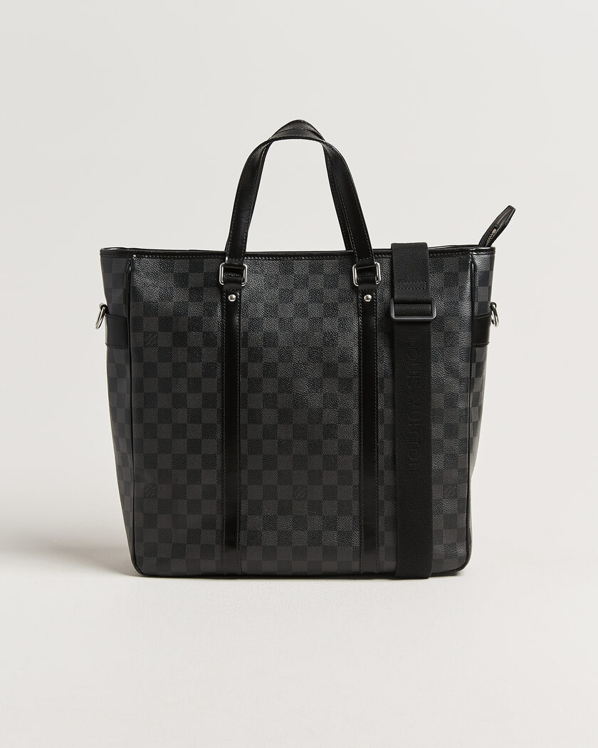 Louis Vuitton Pre-Owned Tadao Tote Bag Damier Graphite – Grå