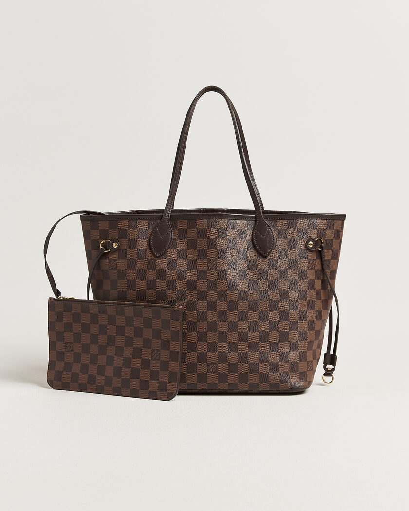 Louis Vuitton Pre-Owned Neverfull MM Damier Ebene – Brun