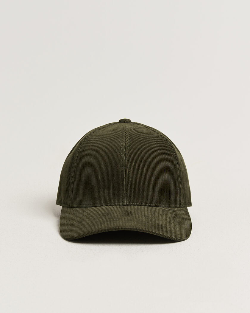 Varsity Headwear Corduroy Baseball Cap Palude Green – Grøn