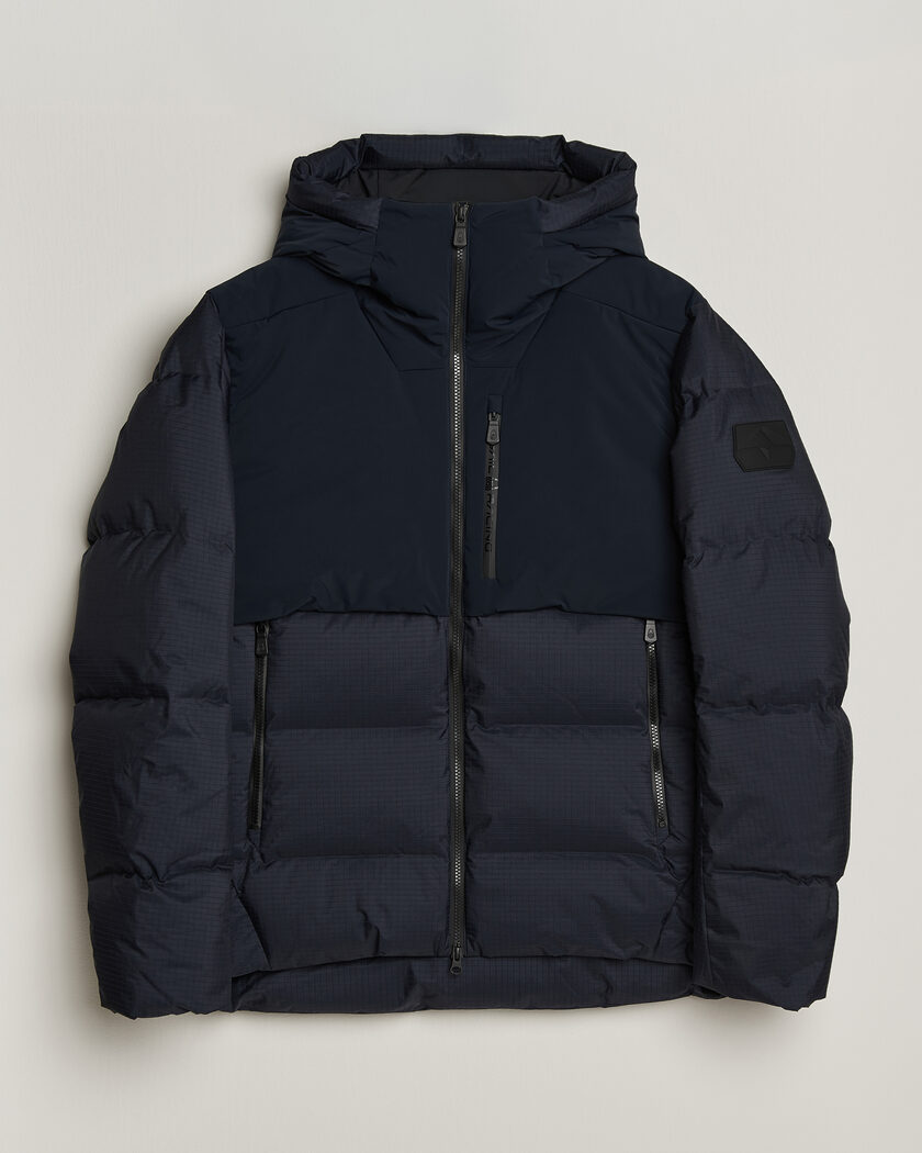 Sail Racing Polar Down Hooded Jacket Dark Navy – Blå