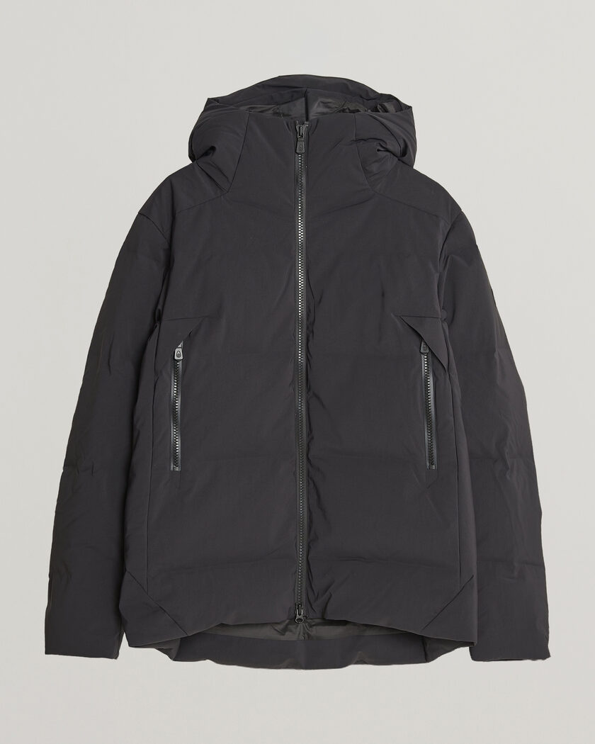 Sail Racing Arc Down Hooded Jacket Carbon – Sort