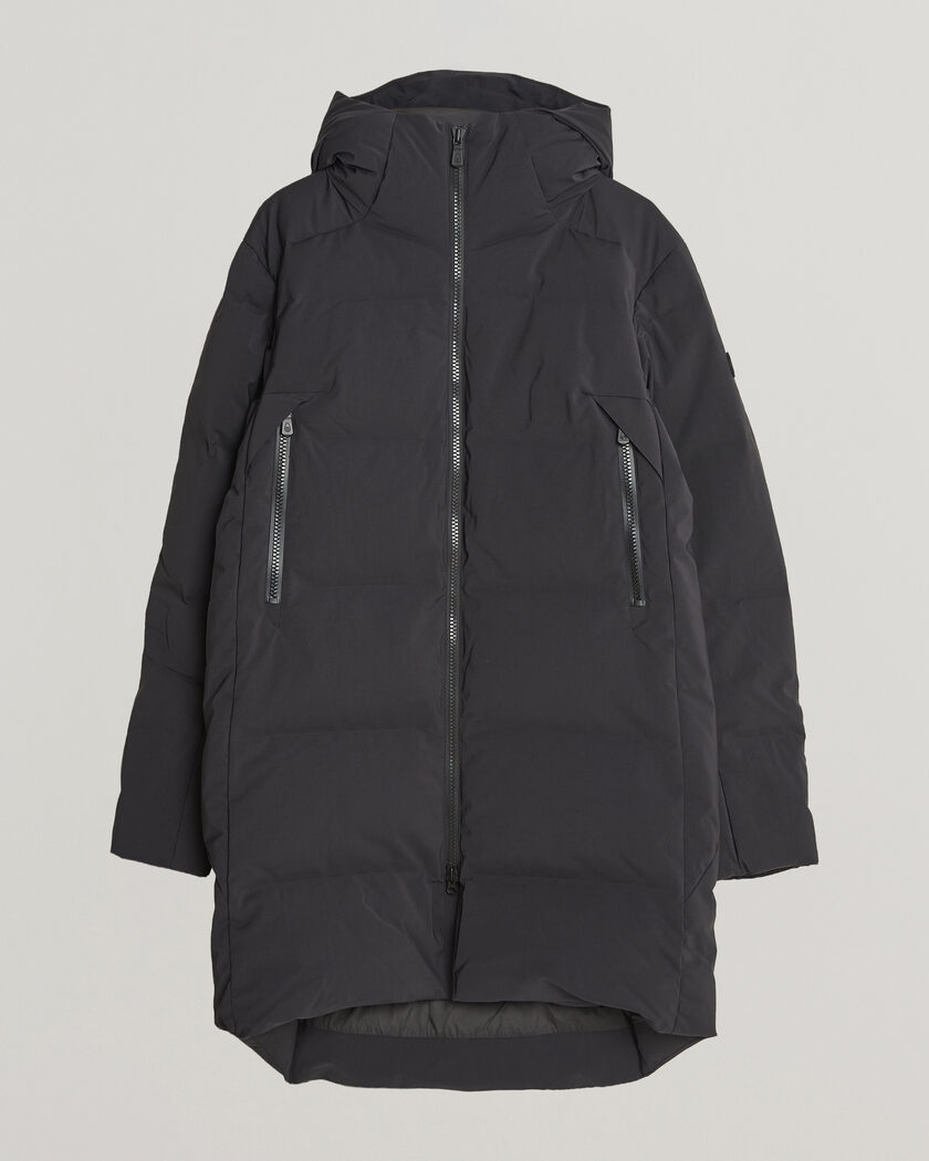 Sail Racing Arc Down Hooded Parka Carbon – Sort