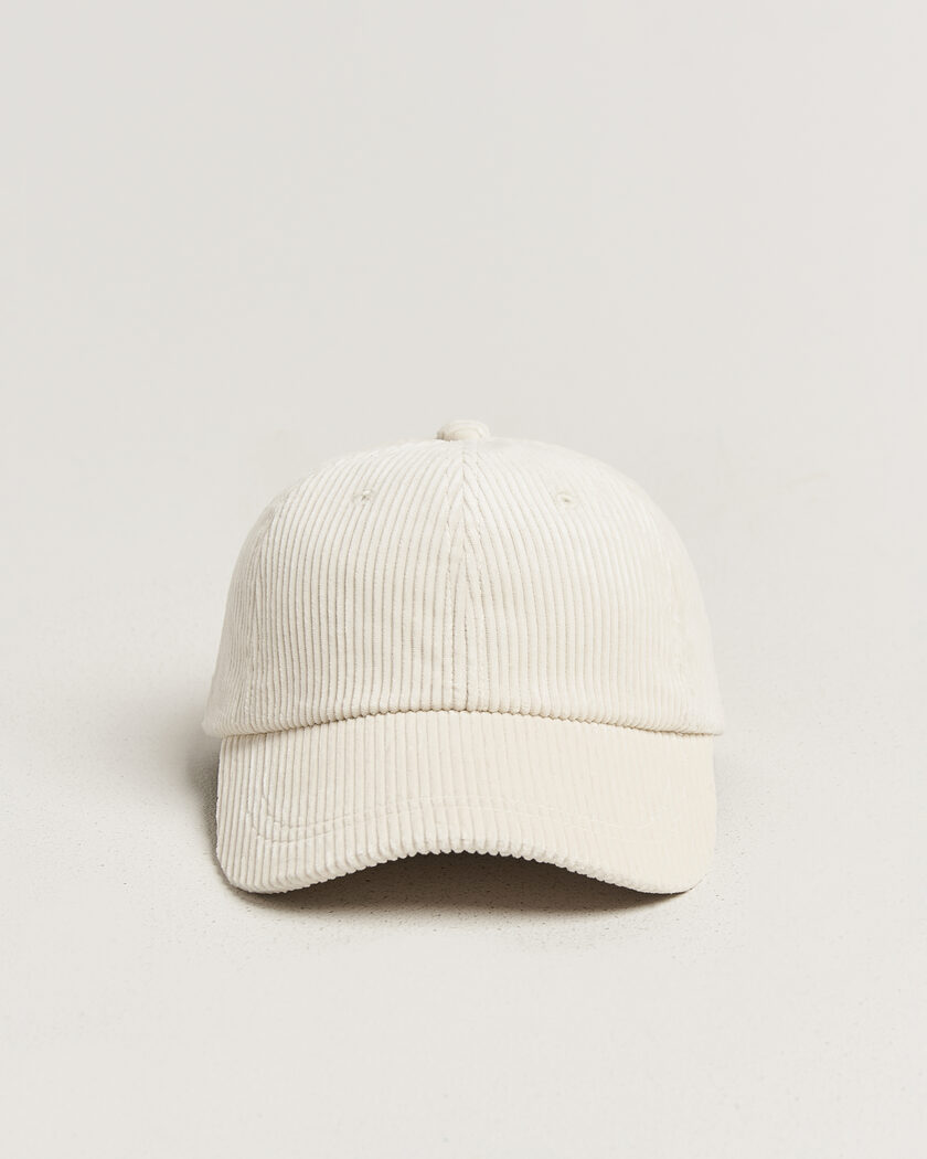 NN07 Corduroy Dad Cap Ivory – Hvid