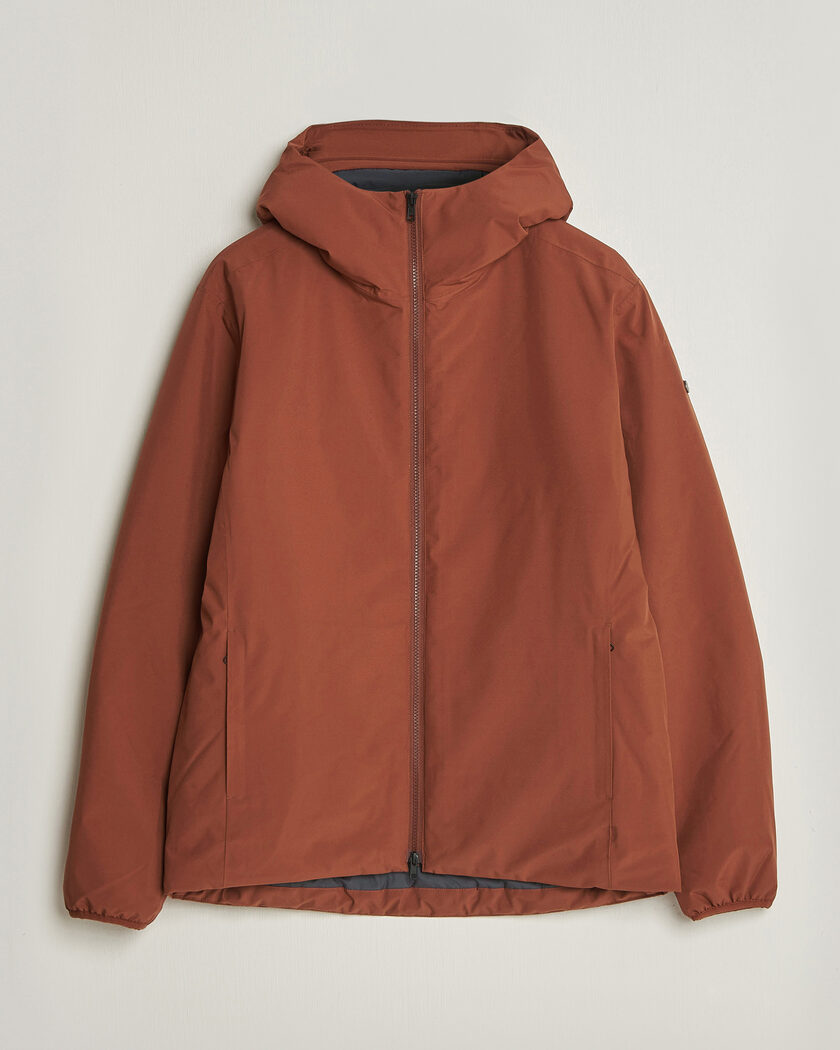  Scandinavian Edition Nimbus Padded Hood Jacket Red Clay – Rød