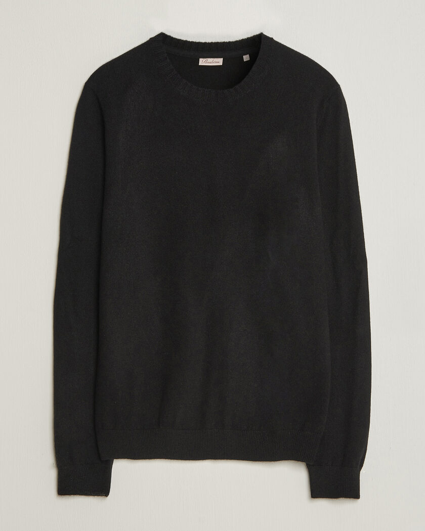 Stenströms Cashmere Crewneck Black – Sort